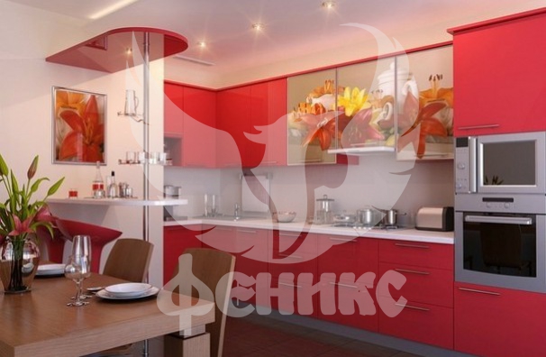 Кухня из МДФ Зинаида
